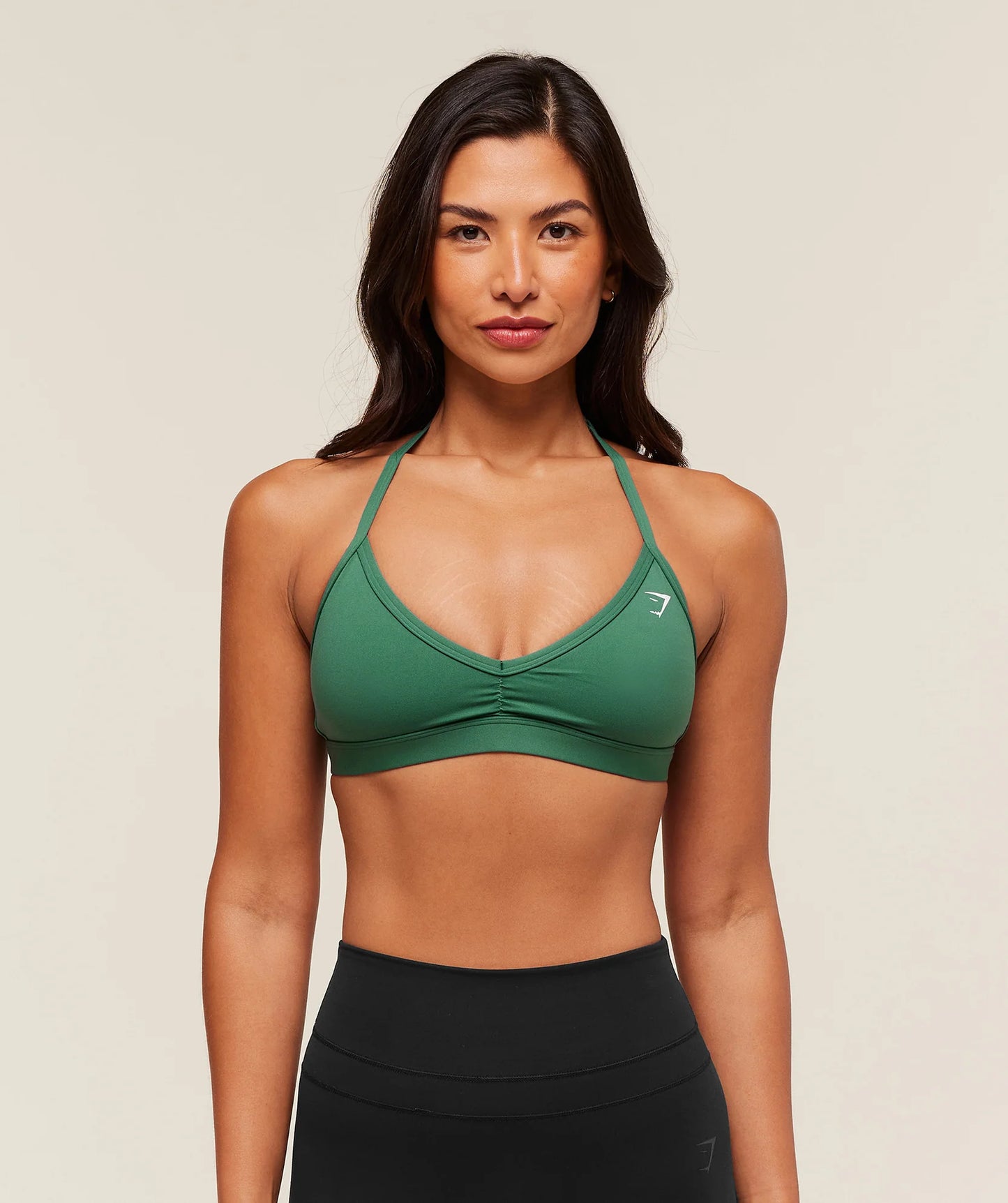 Minimal Halterneck Sports Bra